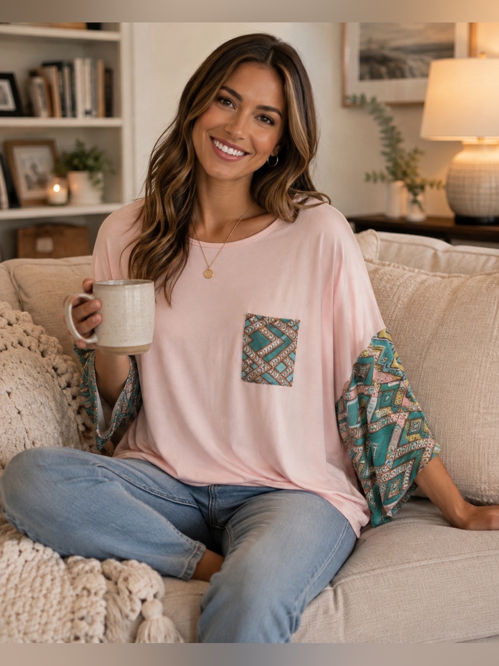 Light Pink Tunic - Medium - Picture 5 of 11